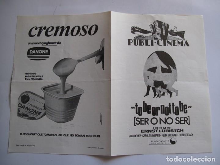Cinema: X3930 SER O NO SER ---- NO ENTRA EN LOTES