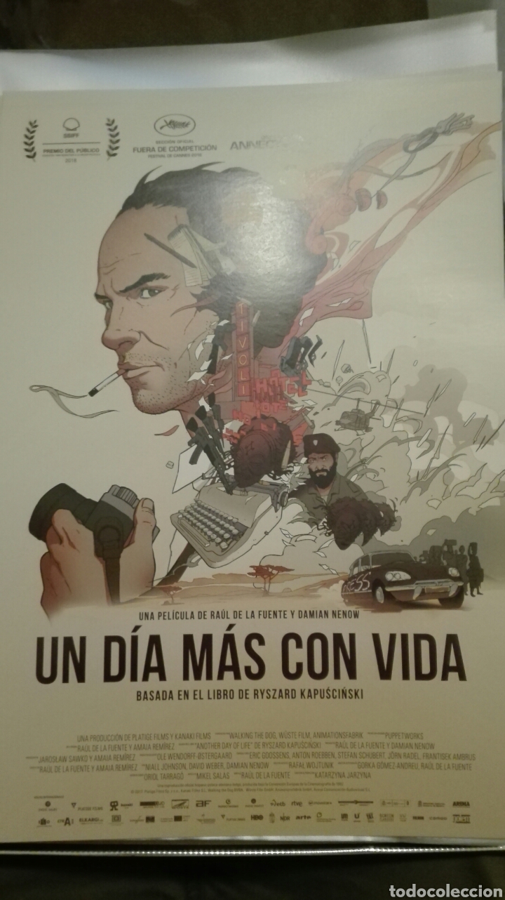 Cinema: UN DIA MAS CON VIDA. GUIA PUBLICITARIA