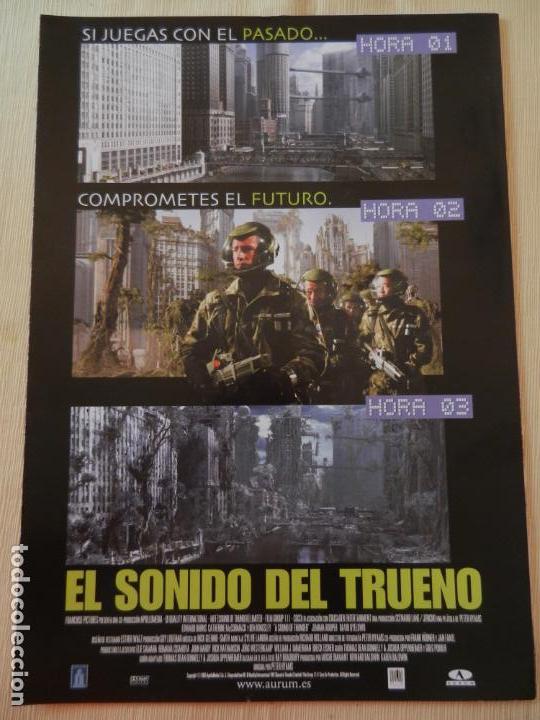 Kino: GU&Iacute;A DE CINE DE LA PEL&Iacute;CULA EL SONIDO DEL TRUENO.