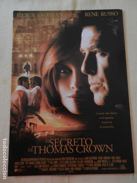 Kino: GU&Iacute;A DE CINE DE LA PEL&Iacute;CULA EL SECRETO DE THOMAS CROWN.