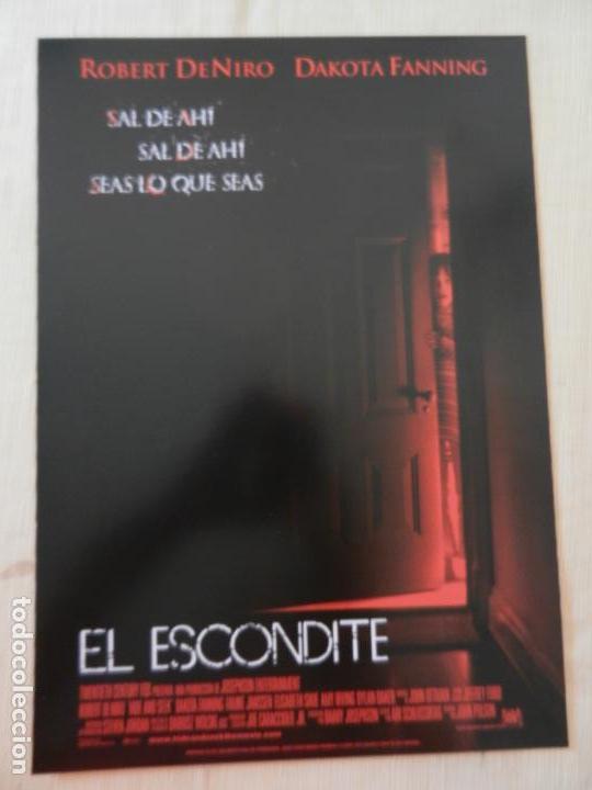 Kino: GU&Iacute;A DE CINE DE LA PEL&Iacute;CULA EL ESCONDITE.