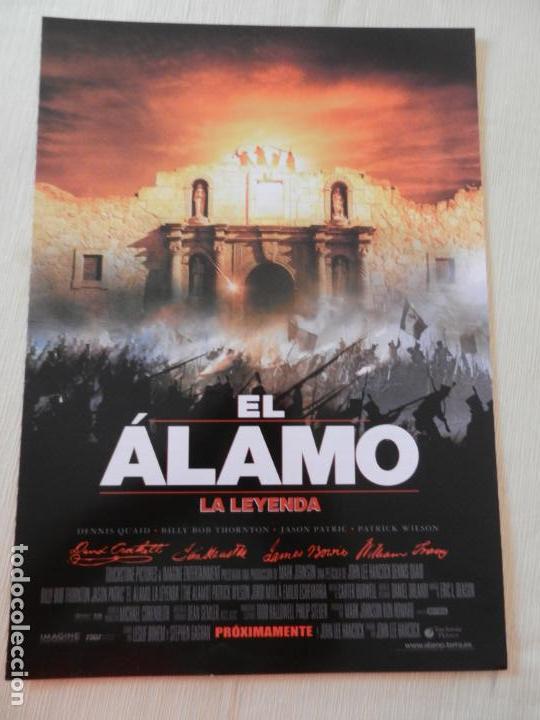 Kino: GU&Iacute;A DE CINE DE LA PEL&Iacute;CULA EL &Aacute;LAMO,  LA LEYENDA.