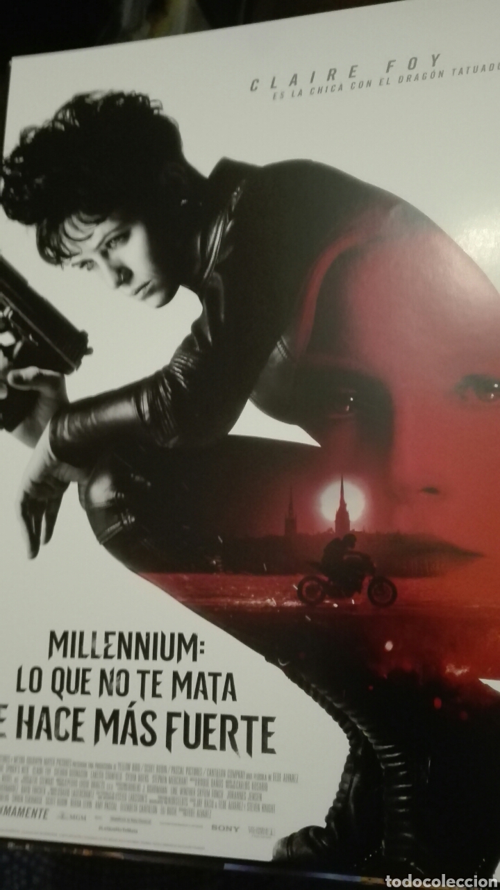 Kino: MILLENNIUM: LO QUE NO TE MATA TE HACE MAS FUERTE. GUIA PUBLICITARIA