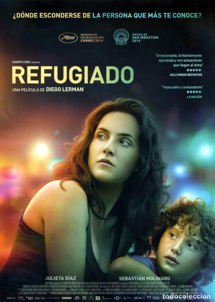 Cine: REFUGIADO (GU&Iacute;A ORIGINAL SIMPLE CON FOTOS DE SU ESTRENO EN ESPA&Ntilde;A) JULIETA D&Iacute;AZ SEBASTI&Aacute;N MOLINARO