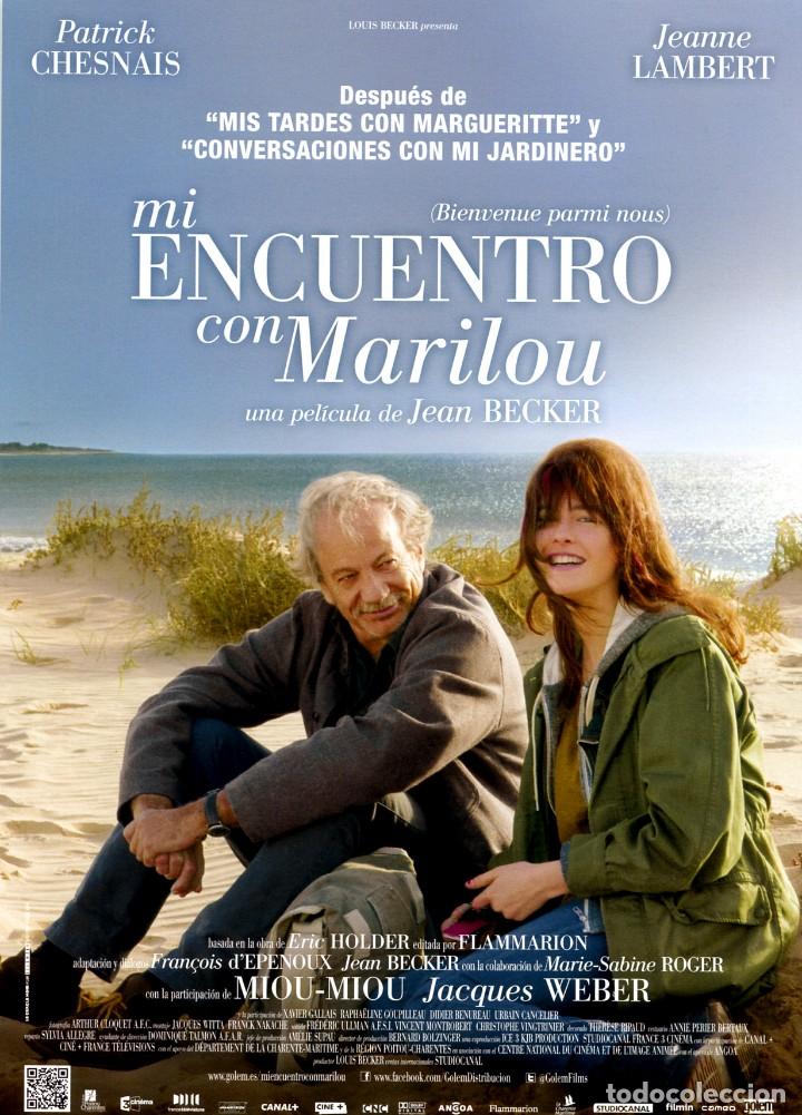 Cine: MI ENCUENTRO CON MARILOU (GU&Iacute;A ORIGINAL SIMPLE CON FOTOS DE SU ESTRENO EN ESPA&Ntilde;A)
