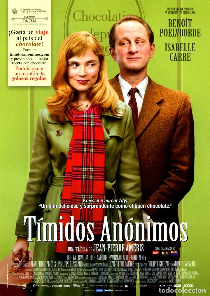 Cine: T&Iacute;MIDOS AN&Oacute;NIMOS (GU&Iacute;A ORIGINAL SIMPLE CON FOTOS DE SU ESTRENO EN ESPA&Ntilde;A) ISABELLA CARRE