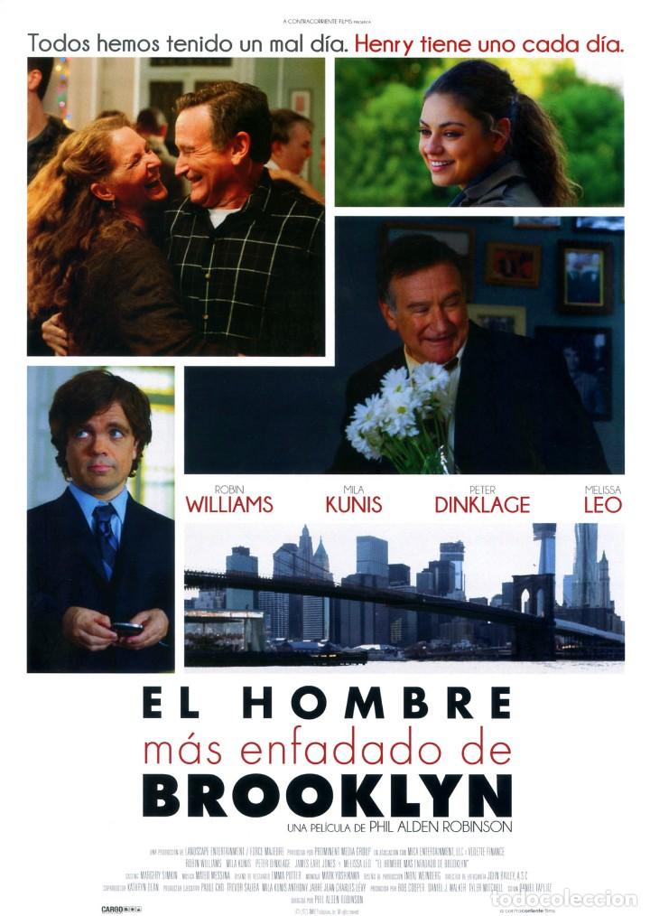Cinema: EL HOMBRE M&Aacute;S ENFADADO DE BLOOKLIN  (GU&Iacute;A ORIGINAL SIMPLE CON FOTOS  DE SU ESTRENO EN ESPA&Ntilde;A)