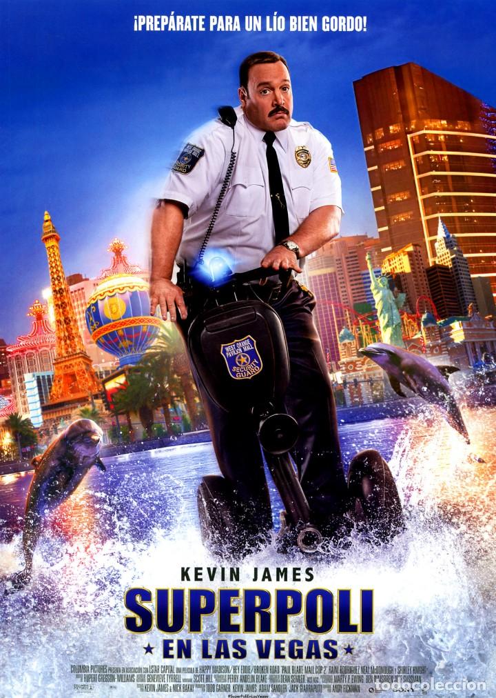 Cinema: SUPERPOLI EN LAS VEGAS  (GU&Iacute;A ORIGINAL SIMPLE  DE SU ESTRENO EN ESPA&Ntilde;A)  KEVIN JAMES