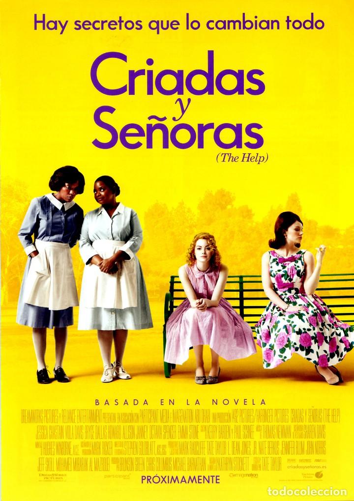 Cinema: CRIADAS Y SE&Ntilde;ORAS (GUIA ORIGINAL DOBLE CON FOTOS DE SU ESTRENO EN ESPA&Ntilde;A)