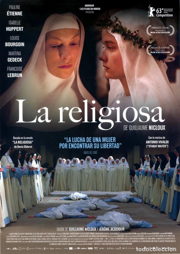 Cine: LA RELIGIOSA (GU&Iacute;A ORIGINAL SIMPLE CON FOTOS  DE SU ESTRENO EN ESPA&Ntilde;A)