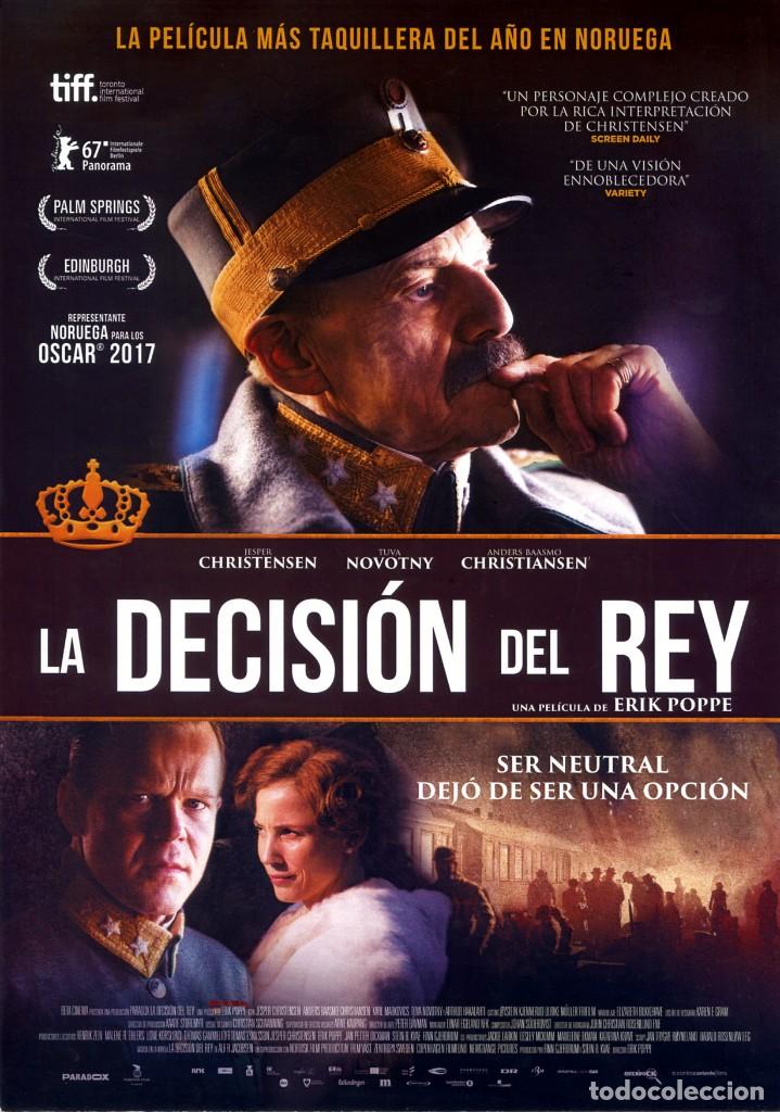 Cinema: LA DECISI&Oacute;N DEL REY (GU&Iacute;A ORIGINAL SIMPLE CON FOTOS DE SU ESTRENO EN ESPA&Ntilde;A)