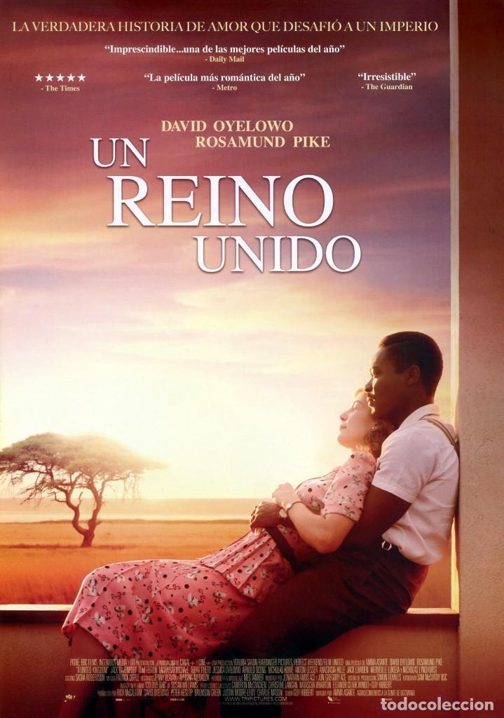Cinema: UN REINO UNIDO (GU&Iacute;A ORIGINAL SIMPLE CON FOTOS  DE SU ESTRENO EN ESPA&Ntilde;A)