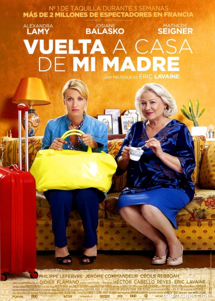 Cinema: VUELTA A CASA DE MI MADRE  (GU&Iacute;A ORIGINAL SIMPLE CON FOTOS DE SU ESTRENO EN ESPA&Ntilde;A)