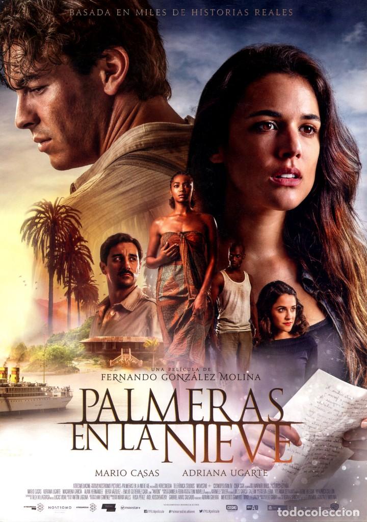 Cinema: PALMERAS EN LA NIEVE (GU&Iacute;A ORIGINAL SIMPLE CON FOTOS DE SU ESTRENO EN ESPA&Ntilde;A) ADRIANA UGARTE