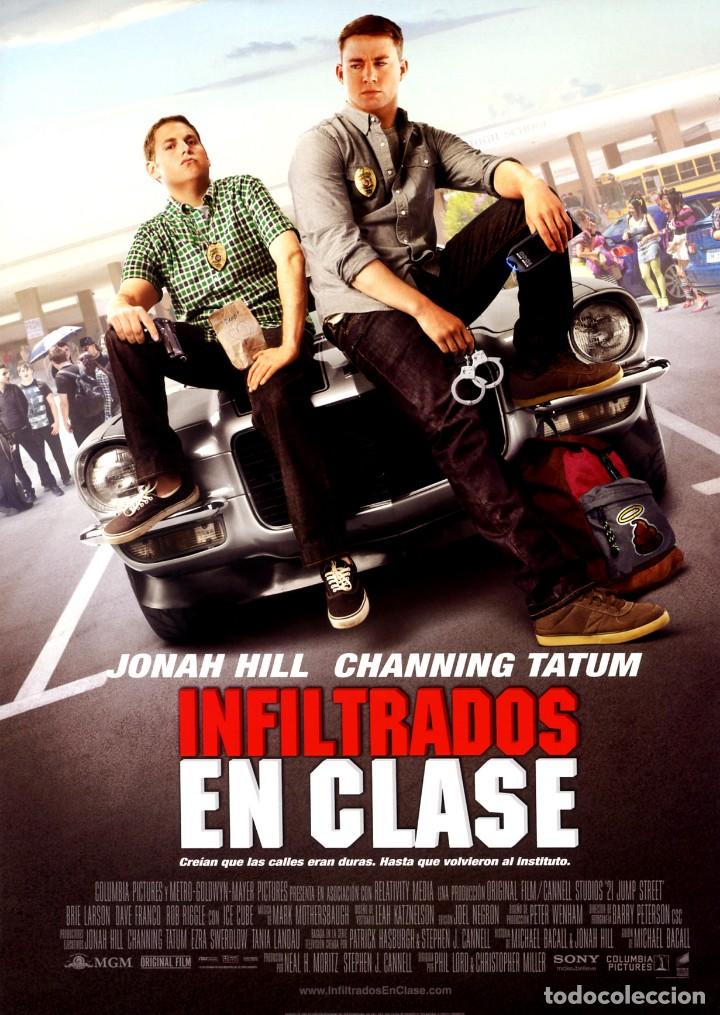Cine: INFILTRADOS EN CLASE (GU&Iacute;A ORIGINAL DOBLE CON FOTOS  DE SU ESTRENO EN ESPA&Ntilde;A)