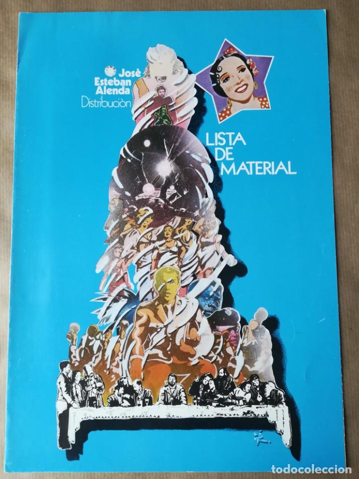 Cine: GU&Iacute;A CAT&Aacute;LOGO LISTA DE MATERIAL PEL&Iacute;CULAS JOS&Eacute; ESTEBAN ALENDA