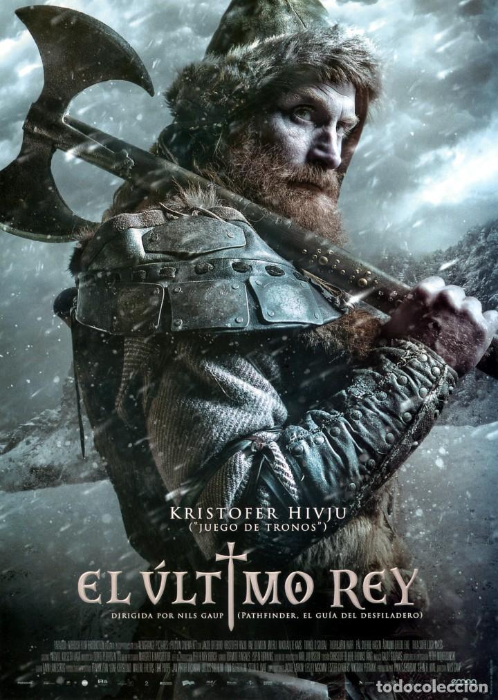 Cinema: EL ULTIMO REY (GU&Iacute;A ORIGINAL SIMPLE CON FOTOS DE SU ESTRENO EN ESPA&Ntilde;A)