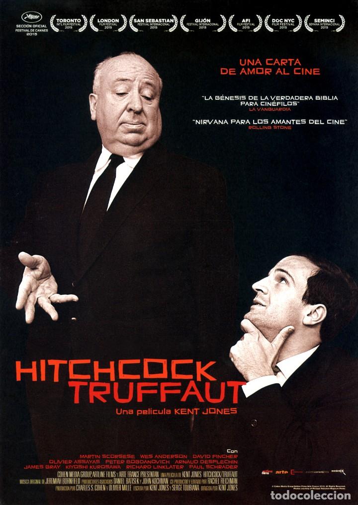 Cine: HITCHCOCK TRUFFAUT (GU&Iacute;A ORIGINAL SIMPLE CON FOTOS DE SU ESTRENO EN ESPA&Ntilde;A)