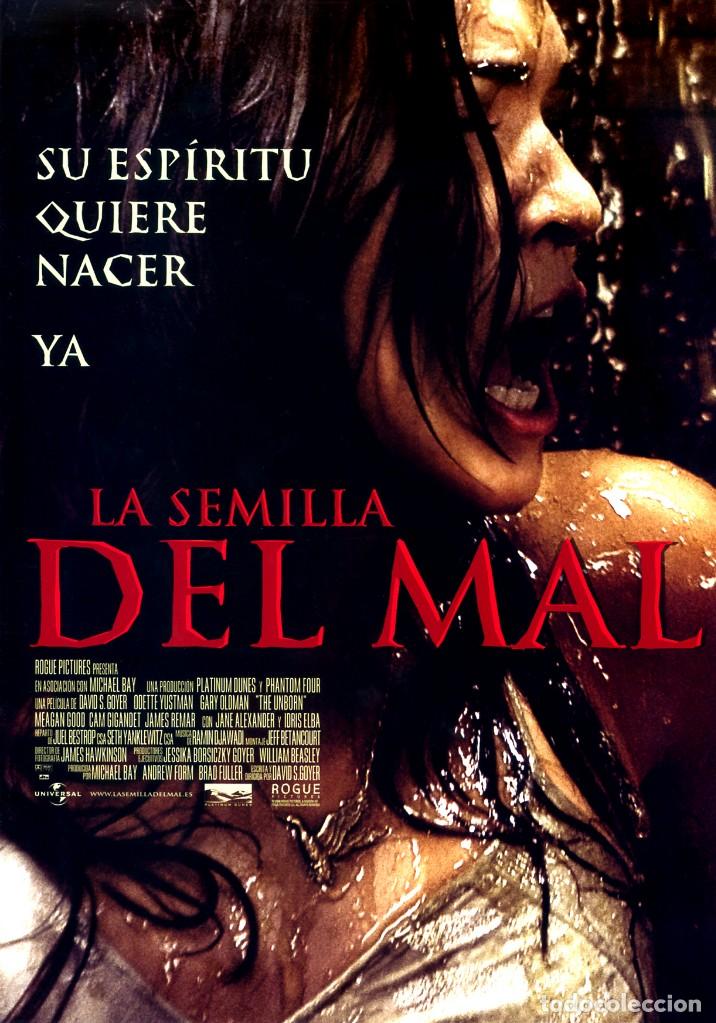 Cinema: LA SEMILLA DEL MAL (GU&Iacute;A ORIGINAL DOBLE CON FOTOS DE SU ESTRENO EN ESPA&Ntilde;A)