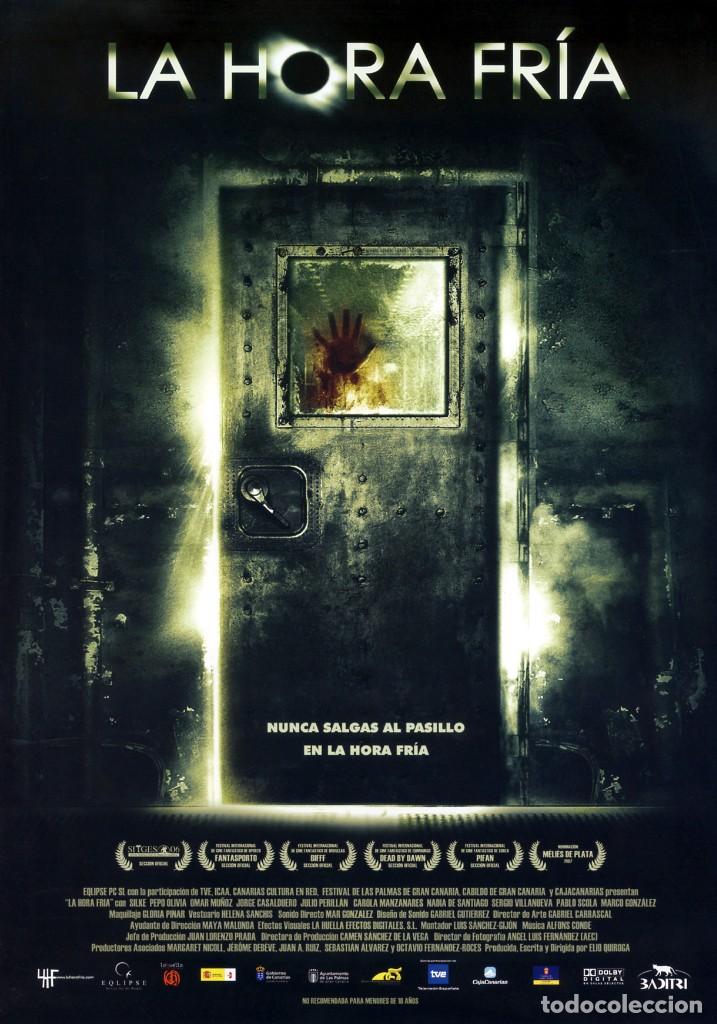 Cinema: LA HORA FR&Iacute;A (GU&Iacute;A ORIGINAL SIMPLE CON FOTOS DE SU ESTRENO EN ESPA&Ntilde;A)