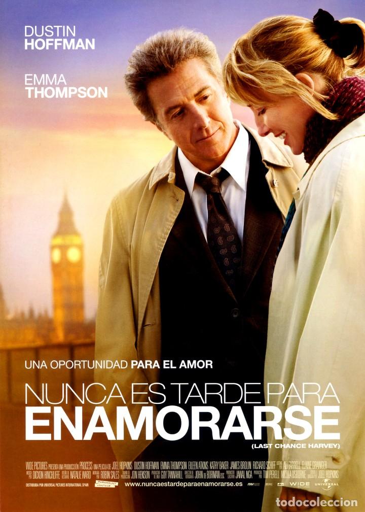 Cinema: NUNCA ES TARDE PARA ENAMORARSE (GU&Iacute;A ORIGINAL SIMPLE CON FOTOS ESTRENO EN ESPA&Ntilde;A)  DUSTIN HOFFMAN