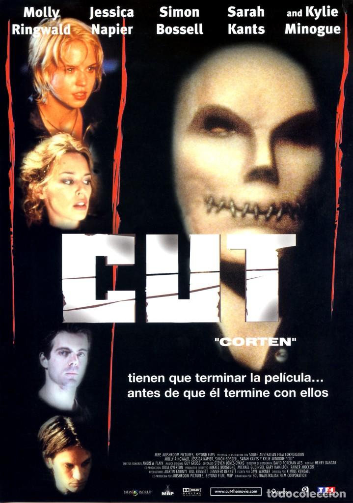 Kino: CUT CORTEN (GU&Iacute;A ORIGINAL DOBLE CON FOTOS DE SU ESTRENO EN ESPA&Ntilde;A) KYLIE MINOGUE TERROR