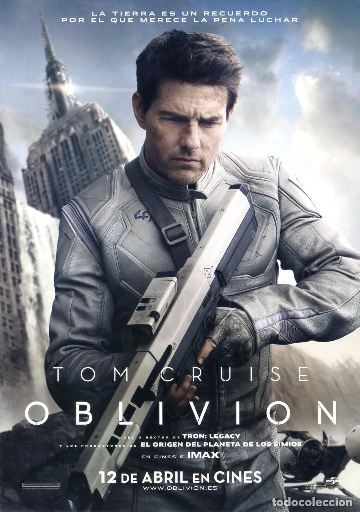 Cin&eacute;ma: OBLIVION (GU&Iacute;A ORIGINAL DOBLE CON FOTOS DE SU ESTRENO EN ESPA&Ntilde;A) TOM CRUISE