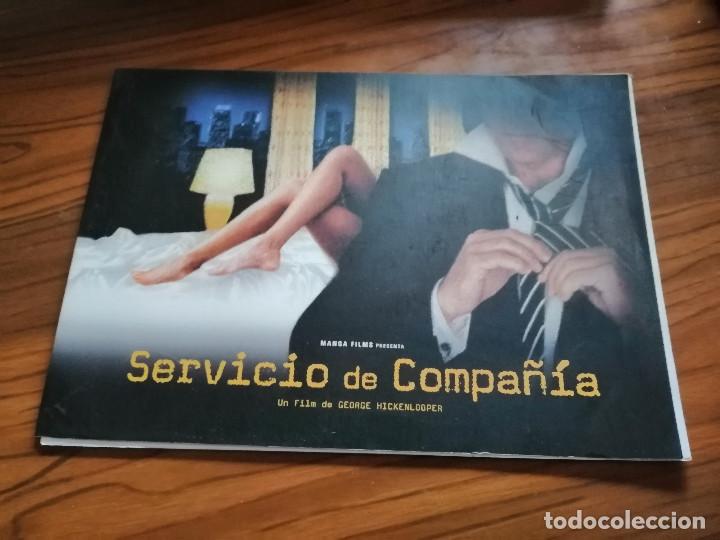 Cinema: SERVICIO DE COMPA&Ntilde;&Iacute;A. GUIA DE CINE. SE ABRE. BUEN ESTADO. ALARGADA. RARA