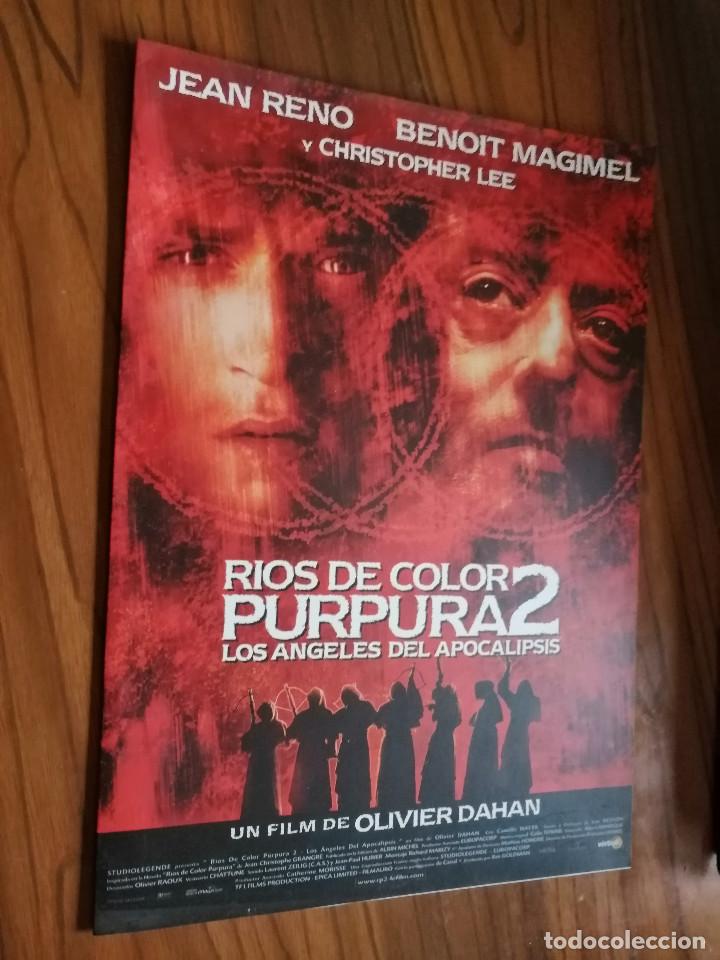 Cinema: RIOS DE COLOR PURPURA 2. OLIVER DAHAN. GUIA PUBLICITARIA. 4 P&Aacute;GINAS. A COLOR. RARO