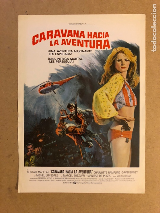 Kino: CARAVANA HACIA LA AVENTURA. GU&Iacute;A PUBLICITARIA SIMPLE. IDEAL PARA ENMARCAR.