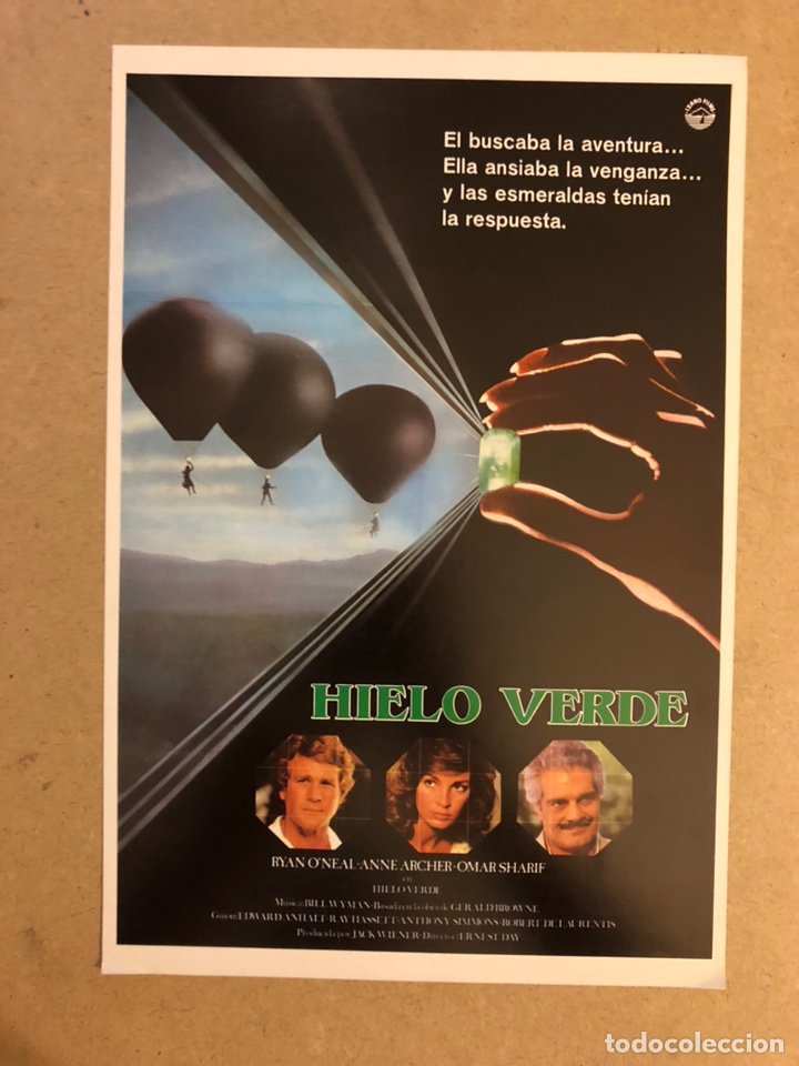 Cinema: HIELO VERDE. GU&Iacute;A PUBLICITARIA SIMPLE. IDEAL PARA ENMARCAR.