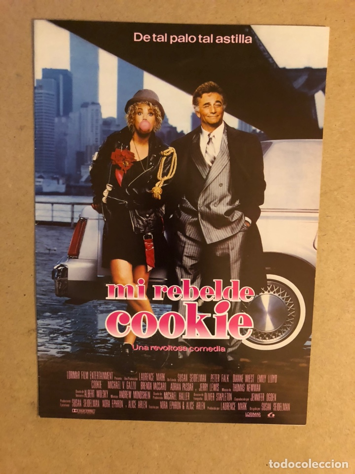 Cinema: MI REBELDE COOKIE. GU&Iacute;A PUBLICITARIA SIMPLE DE 8 P&Aacute;GINAS DE LA PEL&Iacute;CULA.