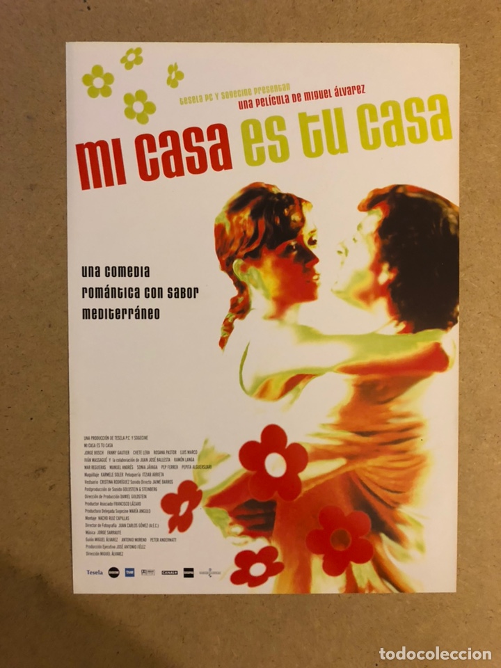 Cinema: MI CASA ES TU CASA. GU&Iacute;A PUBLICITARIA DE LA PEL&Iacute;CULA. IDEAL PARA ENMARCAR.