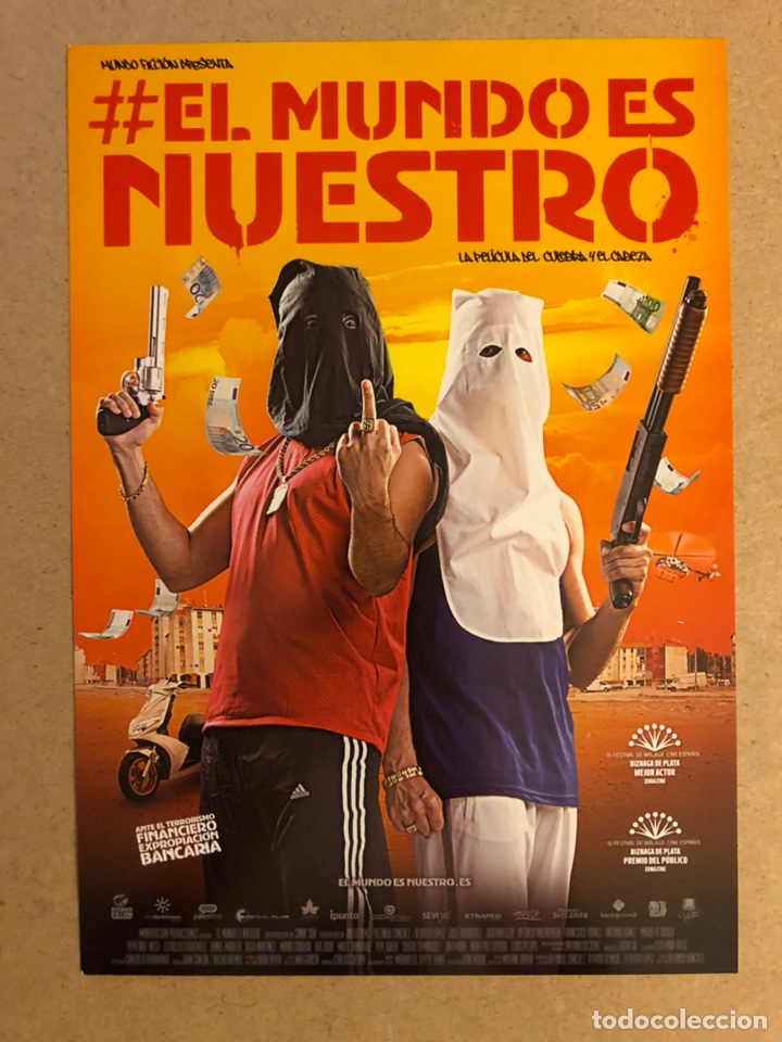 Cinema: EL MUNDO ES NUESTRO (EL CULEBRA Y EL CABEZA). GU&Iacute;A PUBLICITARIA DE LA PEL&Iacute;CULA.