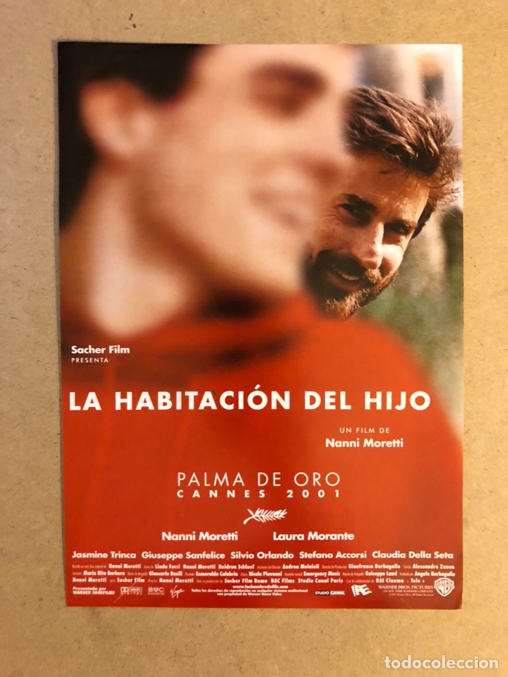 Cinema: LA HABITACI&Oacute;N DEL HIJO (NANNI MORETTI). GU&Iacute;A PUBLICITARIA DE LA PEL&Iacute;CULA, IDEAL PARA ENMARCAR.