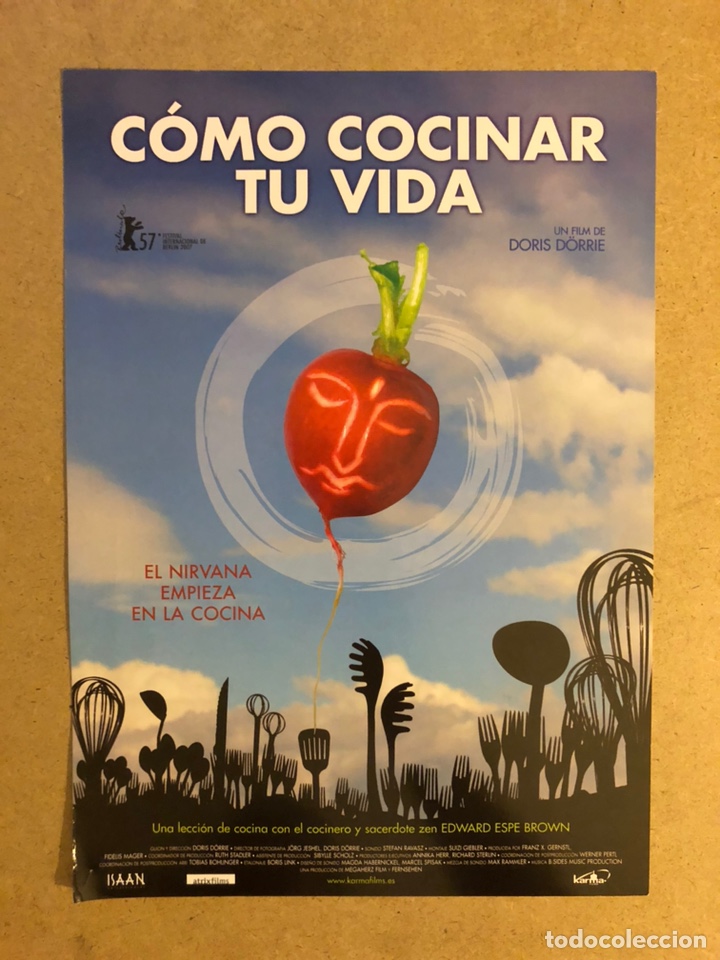 Cinema: C&Oacute;MO COCINAR TU VIDA (EDWARD ESPE BROWN). GU&Iacute;A PUBLICITARIA DE LA PEL&Iacute;CULA.