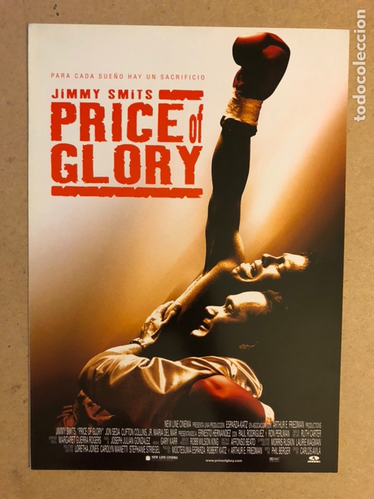 Cinema: PRICE OF GLORY. GU&Iacute;A PUBLICITARIA DE LA PEL&Iacute;CULA (DOBLE).