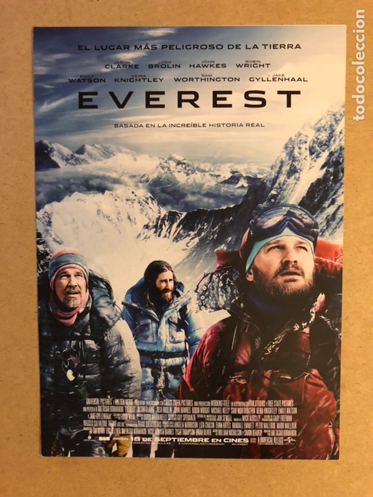 Kino: EVEREST. GU&Iacute;A PUBLICITARIA DE LA PEL&Iacute;CULA (DOBLE).