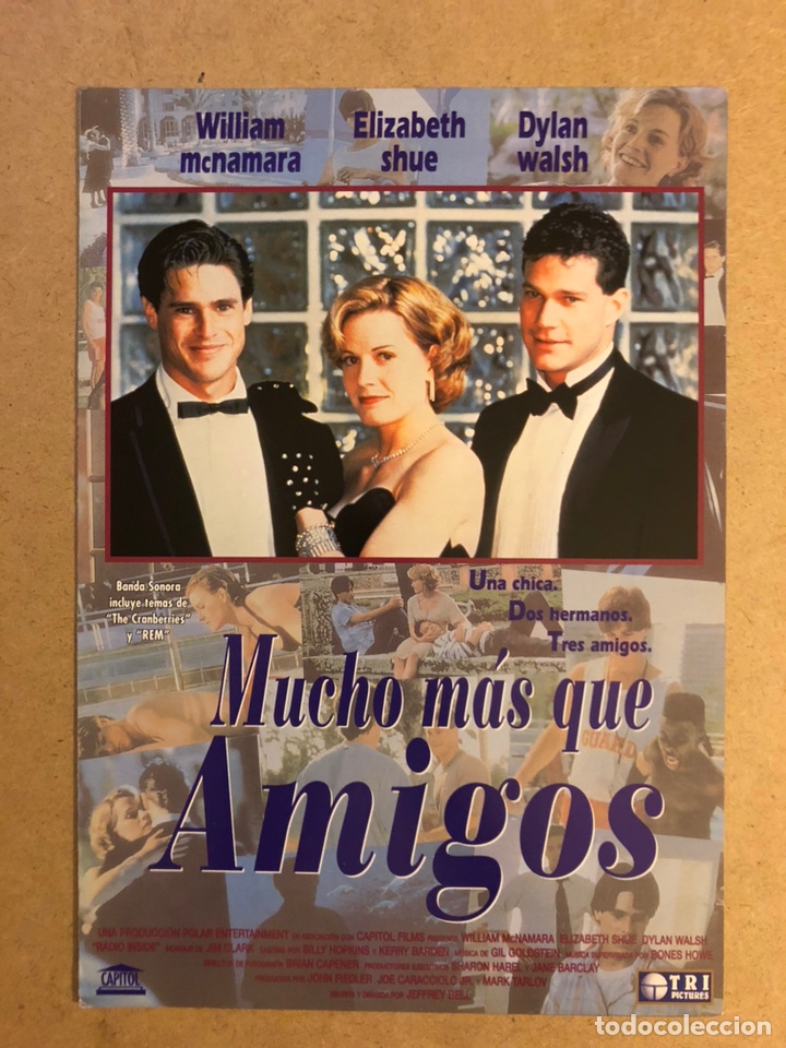 Cinema: MUCHO M&Aacute;S QUE AMIGOS. GU&Iacute;A PUBLICITARIA DE LA PEL&Iacute;CULA.