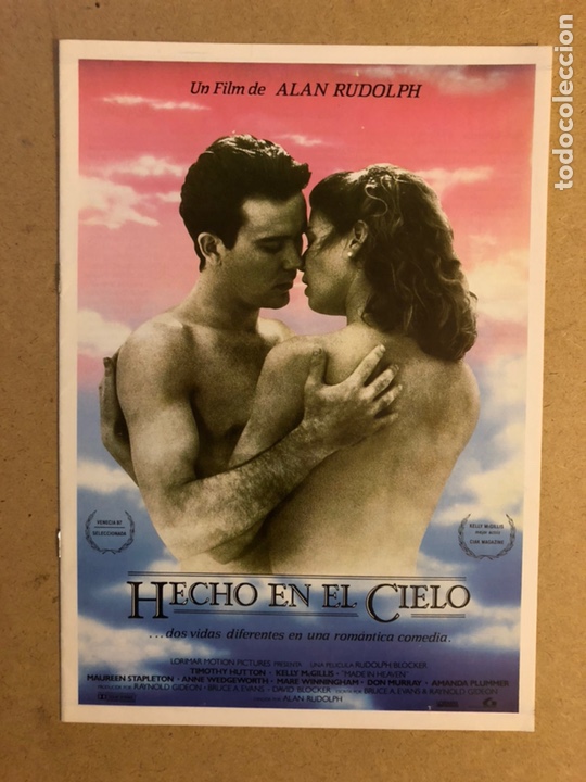 Cinema: HECHO EN EL CIELO (ALAN RUDOLPH). GU&Iacute;A PUBLICITARIA DE LA PEL&Iacute;CULA. 8 P&Aacute;GINAS.