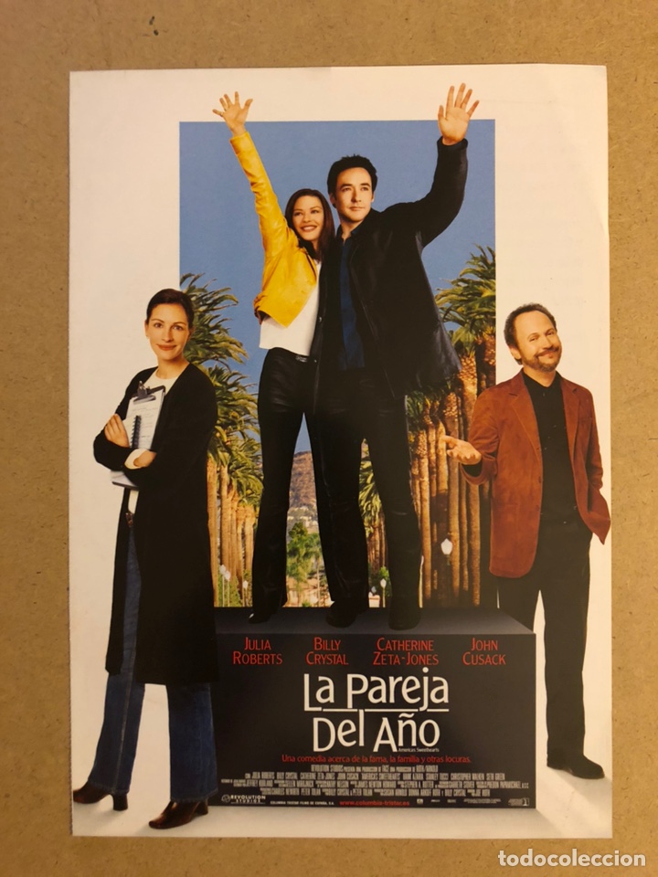 Kino: LA PAREJA DEL A&Ntilde;O (JULIA ROBERTS, BILLY CRYSTAL,..). GU&Iacute;A PUBLICITARIA DE LA PEL&Iacute;CULA.