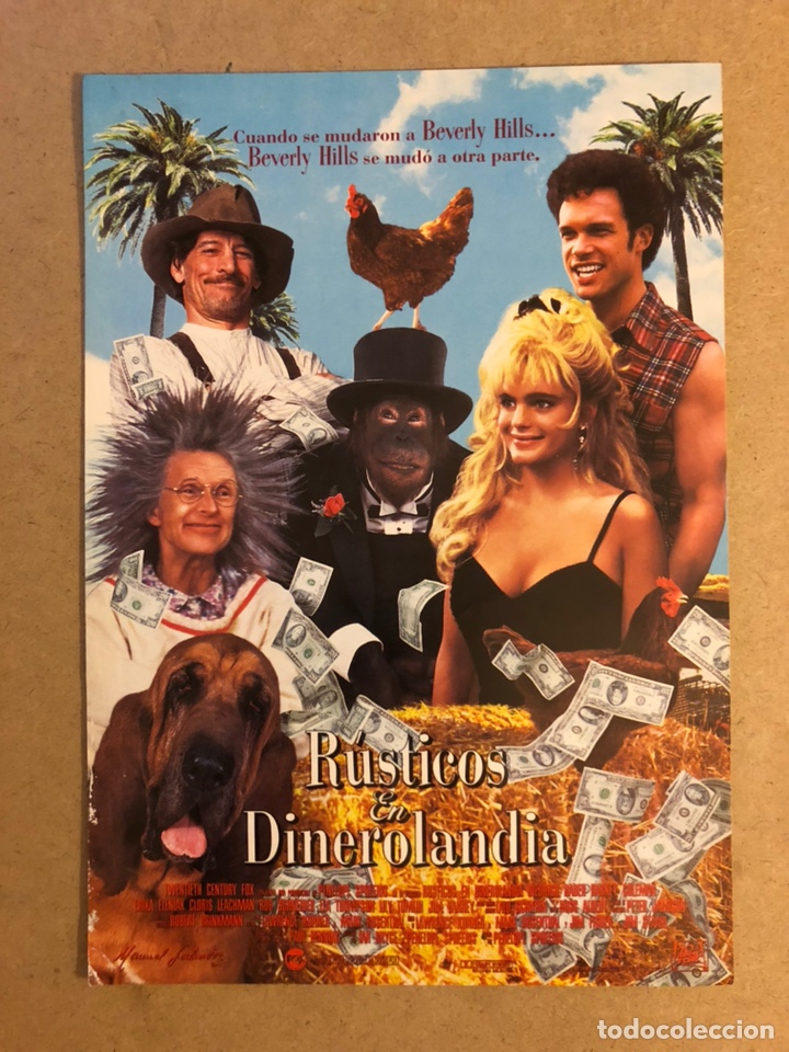 Kino: R&Uacute;STICOS EN DINEROLANDIA. GU&Iacute;A PUBLICITARIA DE LA PEL&Iacute;CULA.