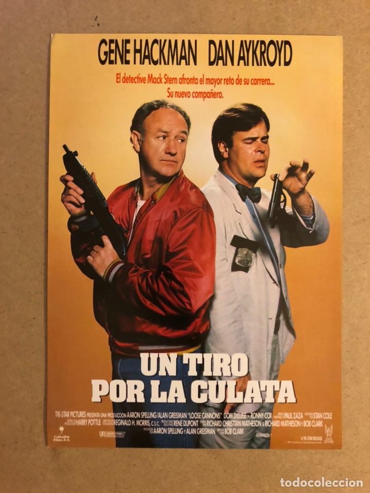 Cinema: UN TIRO POR LA CULATA (GENE HACKMAN). GU&Iacute;A PUBLICITARIA DE LA PEL&Iacute;CULA.