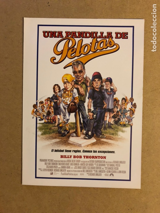 Cinema: UNA PANDILLA DE PELOTAS (BILLY BOB THORNTON). GU&Iacute;A PUBLICITARIA DE LA PEL&Iacute;CULA.