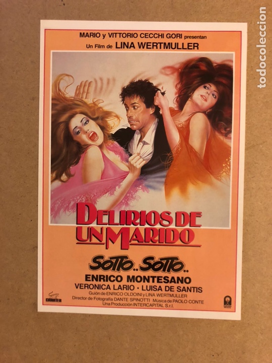 Cinema: DELIRIOS DE UN MARIDO, SOTTO.. SOTTO.. (ENRICO MONTESANO). GU&Iacute;A PUBLICITARIA DE LA PEL&Iacute;CULA.