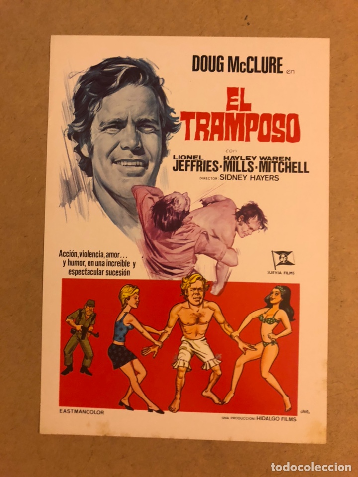 Cinema: EL TRAMPOSO (DOUG McCLUE). GU&Iacute;A PUBLICITARIA DE LA PEL&Iacute;CULA, IDEAL PARA ENMARCAR.