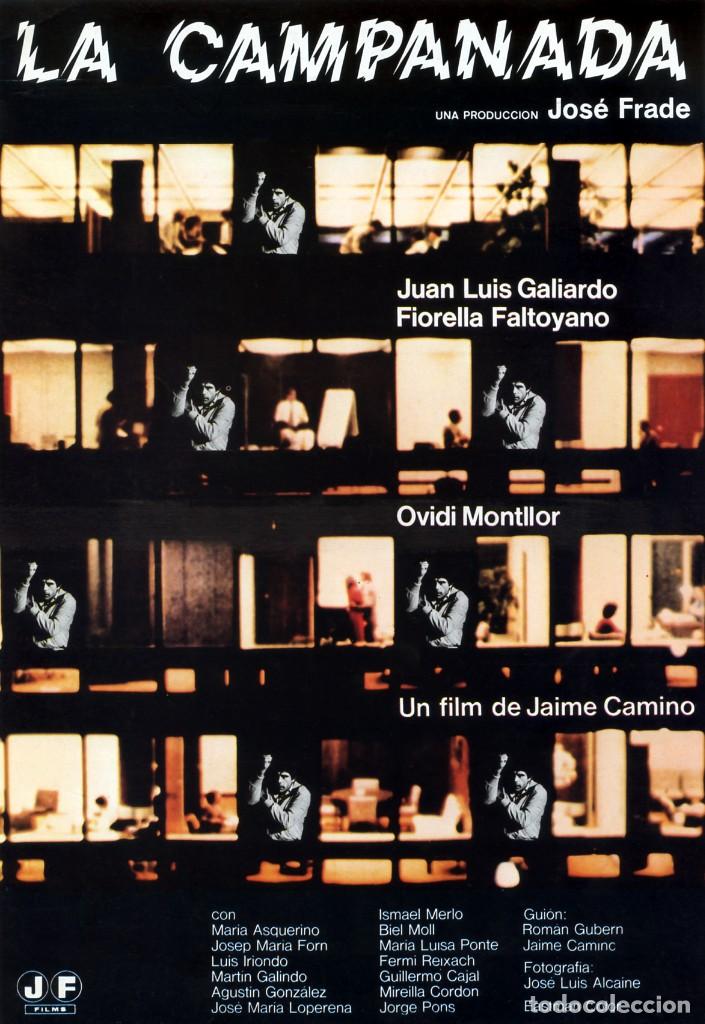 Kino: LA CAMPANADA  (GU&Iacute;A ORIGINAL DOBLE CON FOTOS DE SU ESTRENO EN ESPA&Ntilde;A) JUAN LUIS GALIARDO