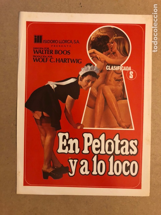 Kino: EN PELOTAS Y A LO LOCO (CLASIFICADA S). GU&Iacute;A PUBLICITARIA DE LA PEL&Iacute;CULA.