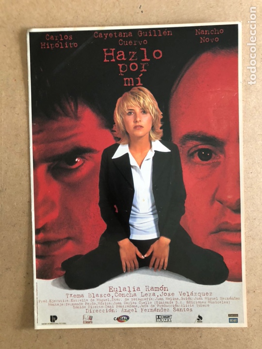 Cine: HAZLO POR MI (CAYETANA GUILL&Eacute;N CUERVO). GU&Iacute;A PROMOCIONAL DEL ESTRENO.