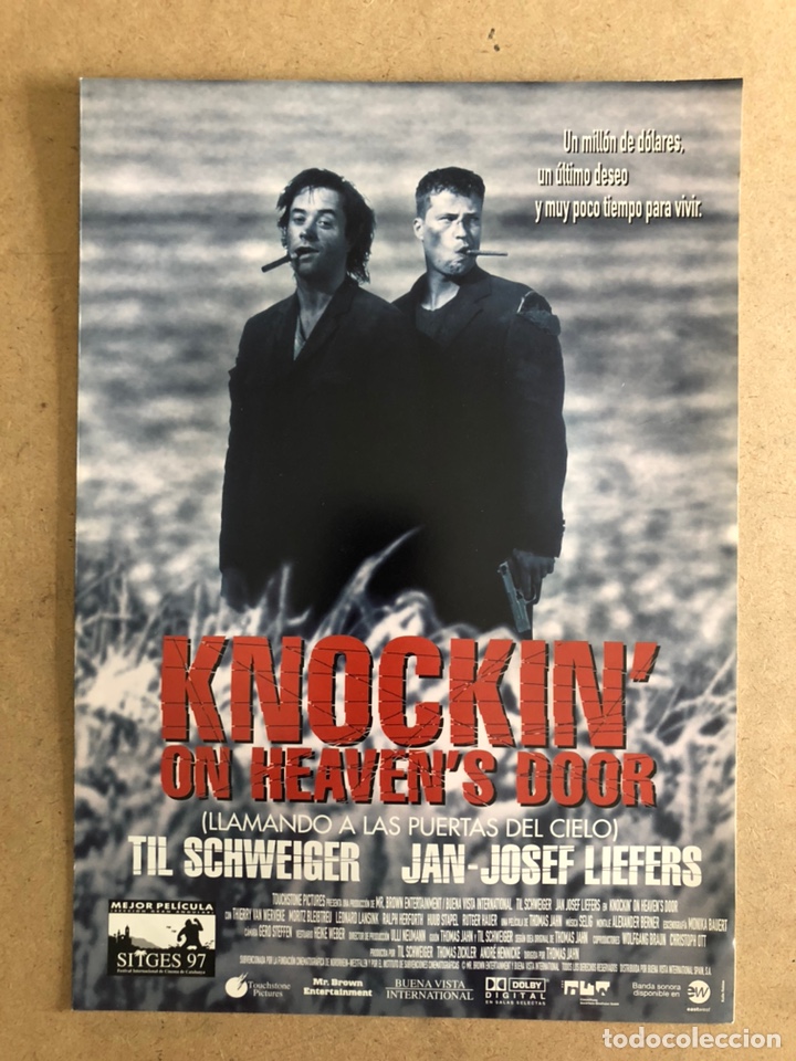 Kino: KNOCKIN&rsquo; ON HEAVENS DOOR. GU&Iacute;A PROMOCIONAL DEL ESTRENO.